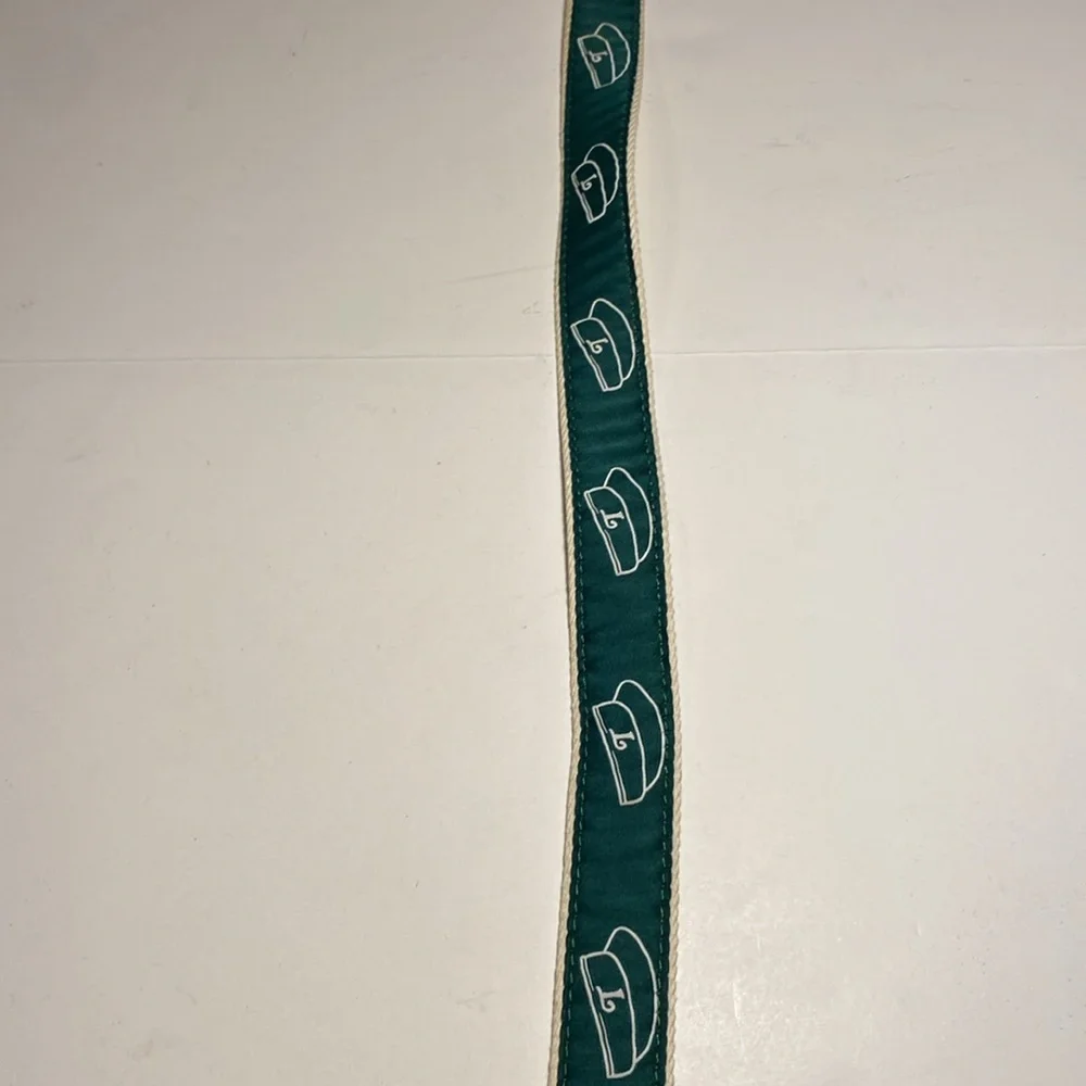 YRI‎ Green Tour Golf Belt Brass Buckle 40/100 Made In USA